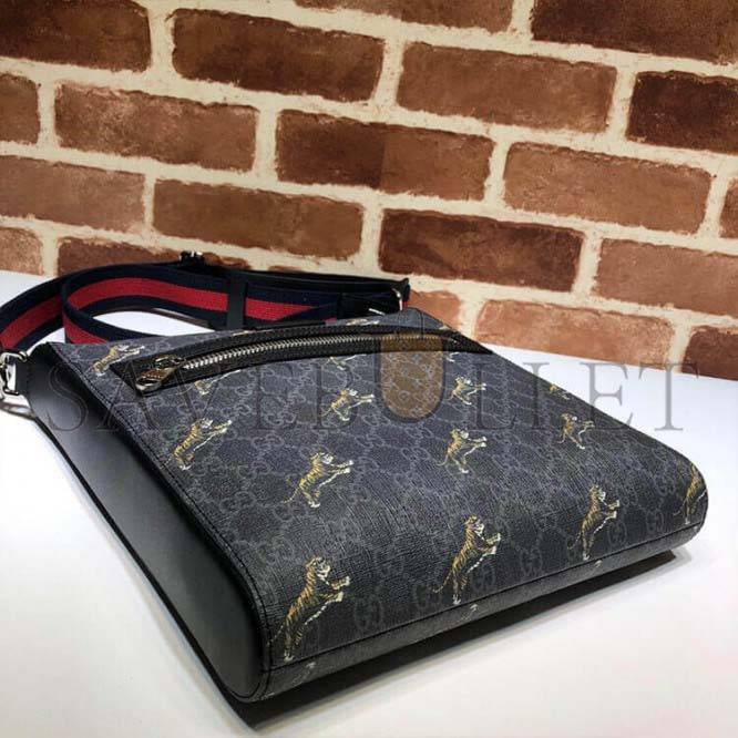 GUCCI BESTIARY MESSENGER WITH TIGERS 474137  (28.5*27*5cm)